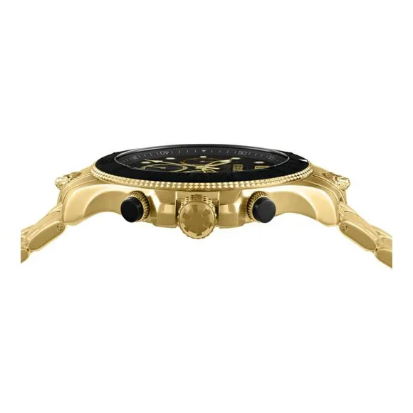 Versace Versus Gold Two Tone 49mm Watch